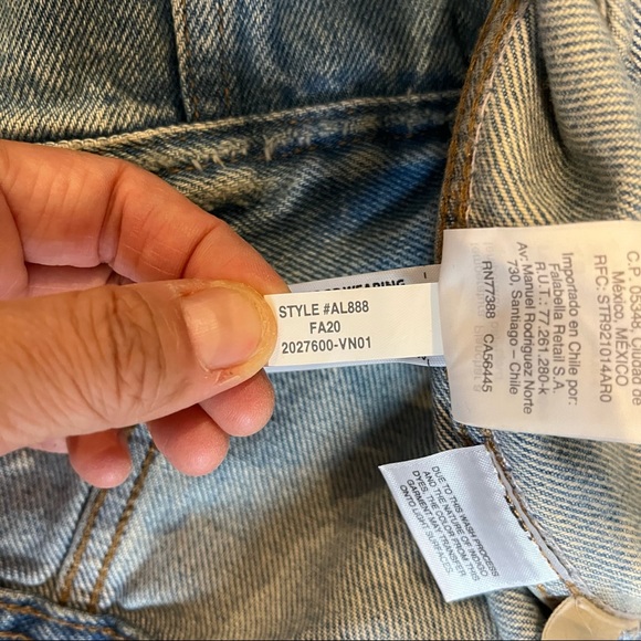 Madewell Trucker oversized Denim Jacket size S - Picture 9 of 11